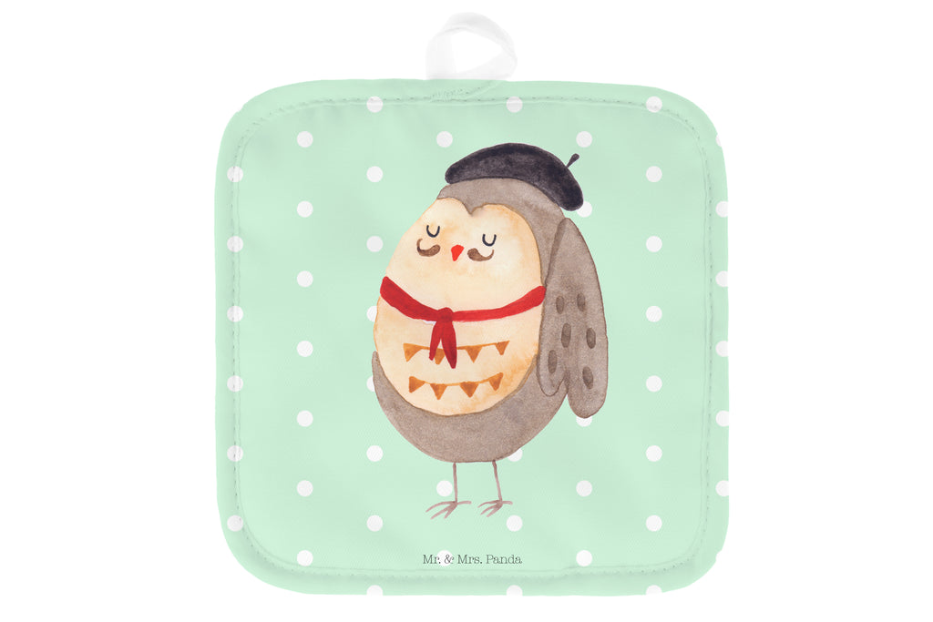 2er Set Topflappen  Eule Französisch Topflappen, Topfuntersetzer, Ofenhandschuh, Topflappen Set, Topflappen lustig, Topflappen mit Spruch, Eule, Eulen, Eule Deko, Owl, hibou, La vie est belle, das Leben ist schön, Spruch schön, Spruch Französisch, Frankreich