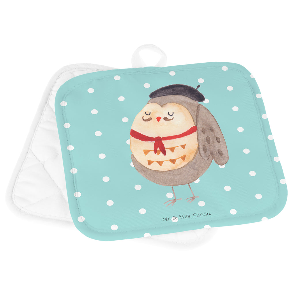 2er Set Topflappen  Eule Französisch Topflappen, Topfuntersetzer, Ofenhandschuh, Topflappen Set, Topflappen lustig, Topflappen mit Spruch, Eule, Eulen, Eule Deko, Owl, hibou, La vie est belle, das Leben ist schön, Spruch schön, Spruch Französisch, Frankreich