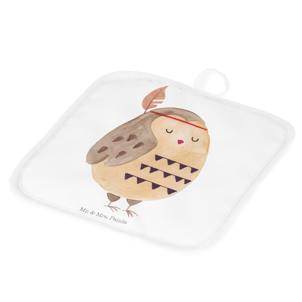 2er Set Topflappen  Eule Federschmuck Topflappen, Topfuntersetzer, Ofenhandschuh, Topflappen Set, Topflappen lustig, Topflappen mit Spruch, Eule, Eule Deko, Owl, Das Leben ist ein Abenteuer, Reisespruch, Federschmuck, Dekoration