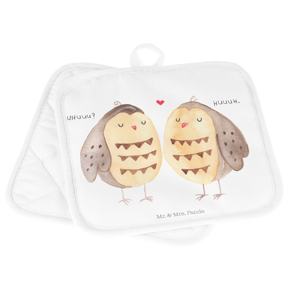 2er Set Topflappen  Eule Liebe Topflappen, Topfuntersetzer, Ofenhandschuh, Topflappen Set, Topflappen lustig, Topflappen mit Spruch, Eule, Eule Deko, Liebe, Hochzeit Spruch, Owl, All you need is love, Liebe Spruch, Freundin Geschenk, Freund, Wortspiel lustig