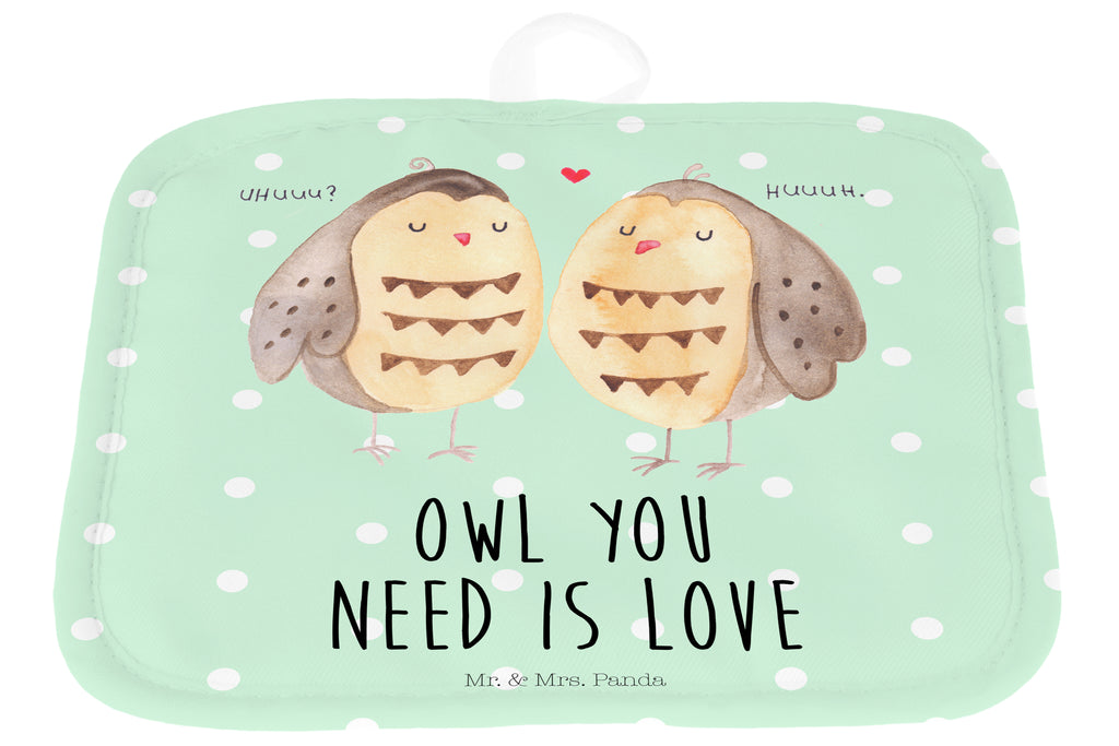 2er Set Topflappen  Eule Liebe Topflappen, Topfuntersetzer, Ofenhandschuh, Topflappen Set, Topflappen lustig, Topflappen mit Spruch, Eule, Eule Deko, Liebe, Hochzeit Spruch, Owl, All you need is love, Liebe Spruch, Freundin Geschenk, Freund, Wortspiel lustig