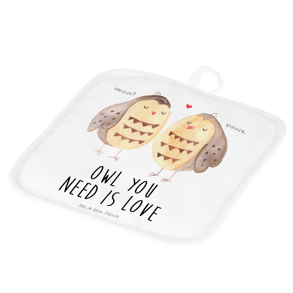 2er Set Topflappen  Eule Liebe Topflappen, Topfuntersetzer, Ofenhandschuh, Topflappen Set, Topflappen lustig, Topflappen mit Spruch, Eule, Eule Deko, Liebe, Hochzeit Spruch, Owl, All you need is love, Liebe Spruch, Freundin Geschenk, Freund, Wortspiel lustig