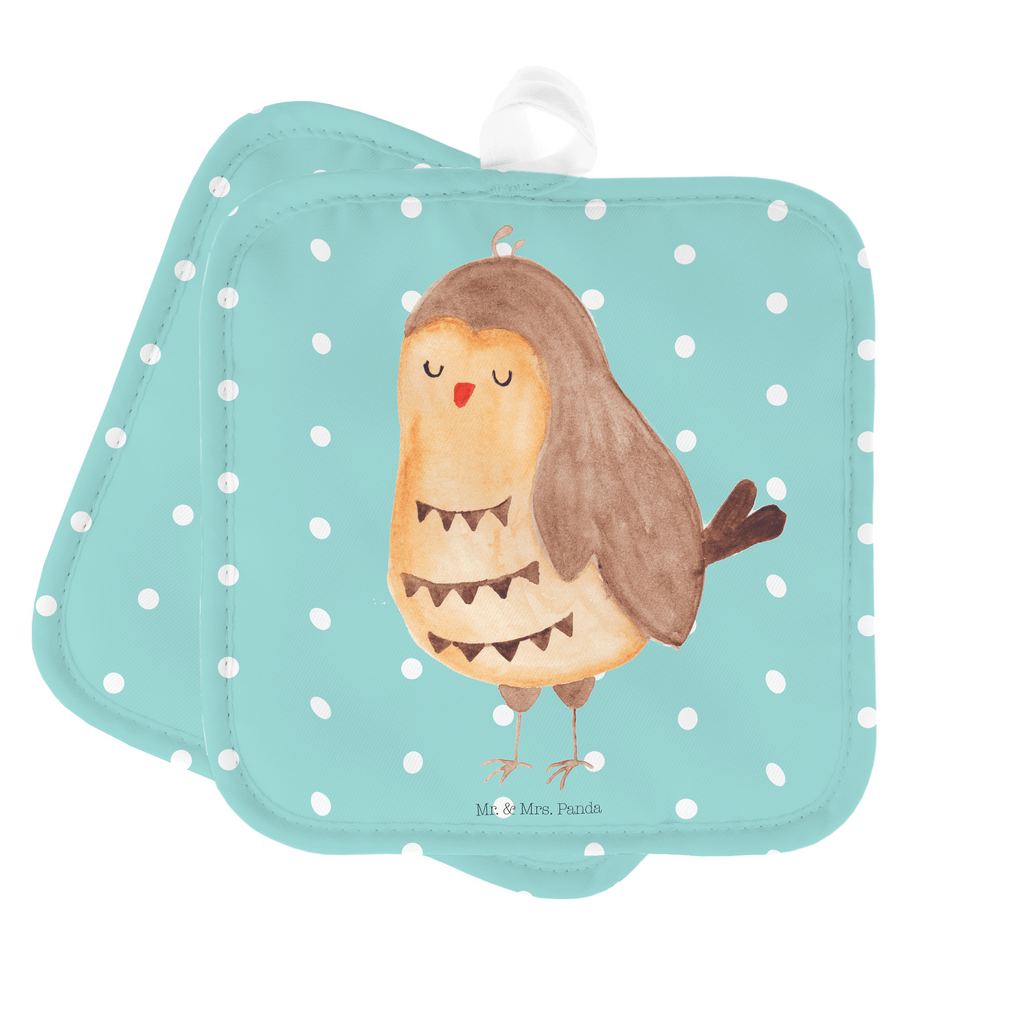 2er Set Topflappen  Eule Zufrieden Topflappen, Topfuntersetzer, Ofenhandschuh, Topflappen Set, Topflappen lustig, Topflappen mit Spruch, Eule, Eule Spruch, Eule deko, Owl, Liebe Spruch, Romantisch, Wortspiel lustig, Spruch schön, Geschenk Hochzeitstag