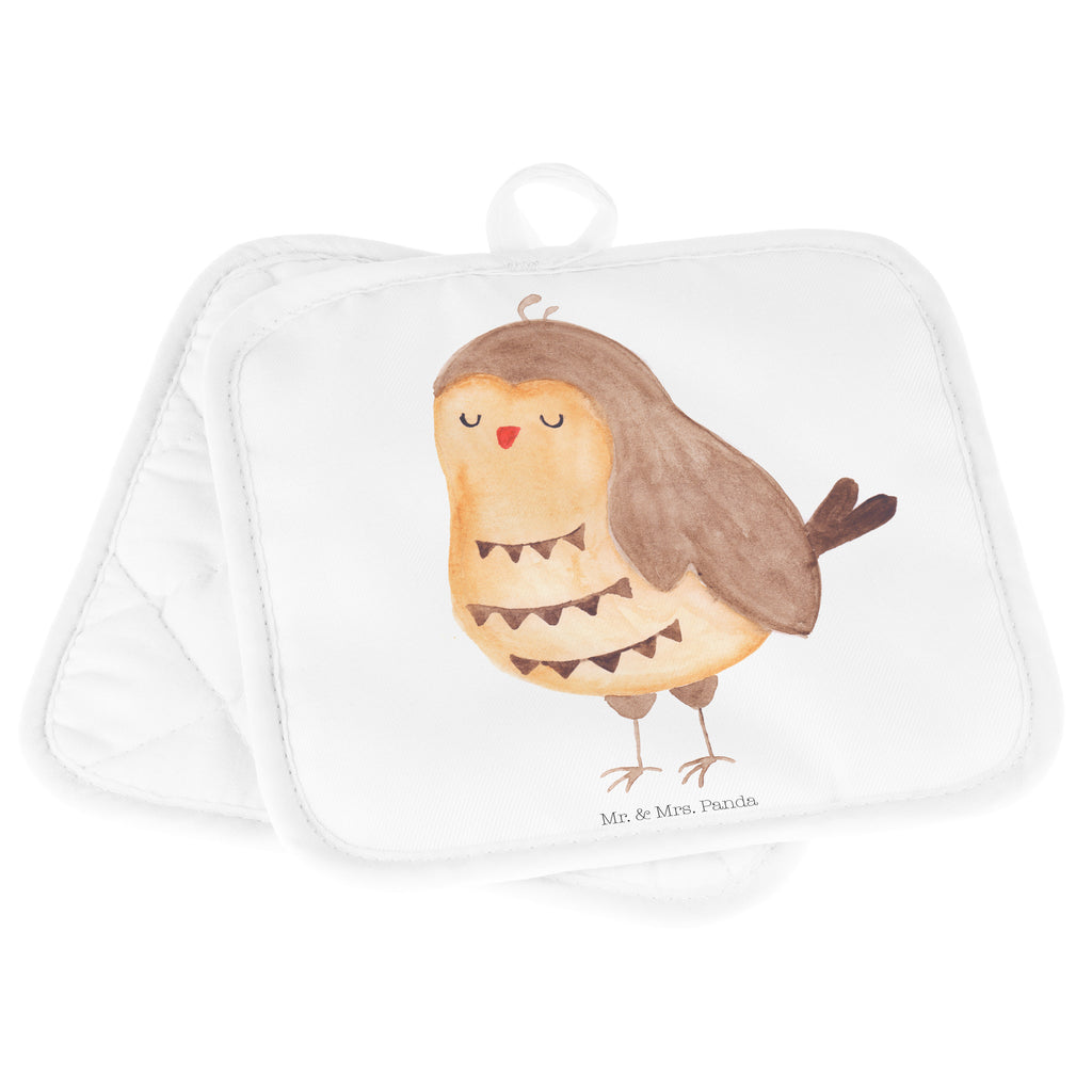 2er Set Topflappen  Eule Zufrieden Topflappen, Topfuntersetzer, Ofenhandschuh, Topflappen Set, Topflappen lustig, Topflappen mit Spruch, Eule, Eule Spruch, Eule deko, Owl, Liebe Spruch, Romantisch, Wortspiel lustig, Spruch schön, Geschenk Hochzeitstag