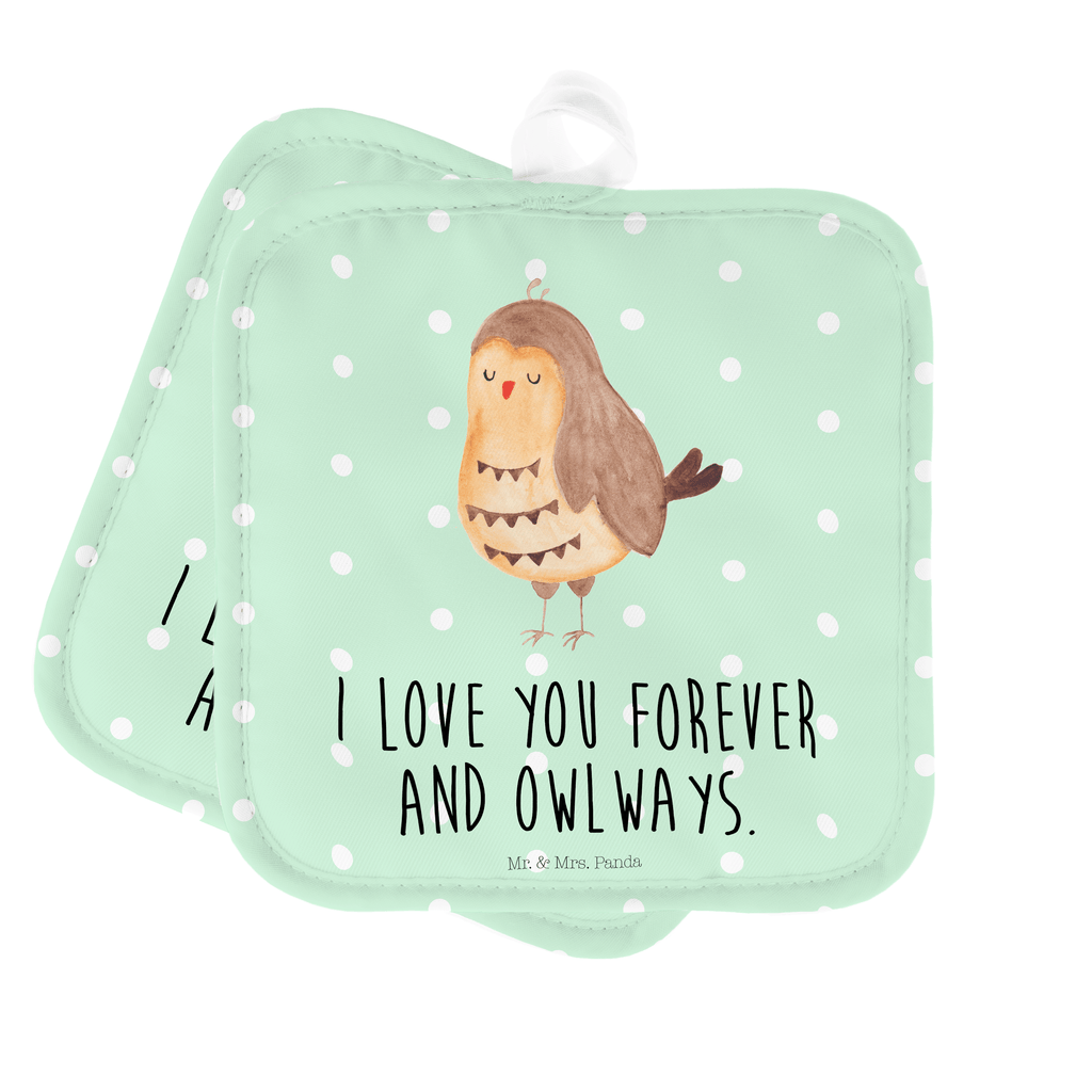 2er Set Topflappen  Eule Zufrieden Topflappen, Topfuntersetzer, Ofenhandschuh, Topflappen Set, Topflappen lustig, Topflappen mit Spruch, Eule, Eule Spruch, Eule deko, Owl, Liebe Spruch, Romantisch, Wortspiel lustig, Spruch schön, Geschenk Hochzeitstag