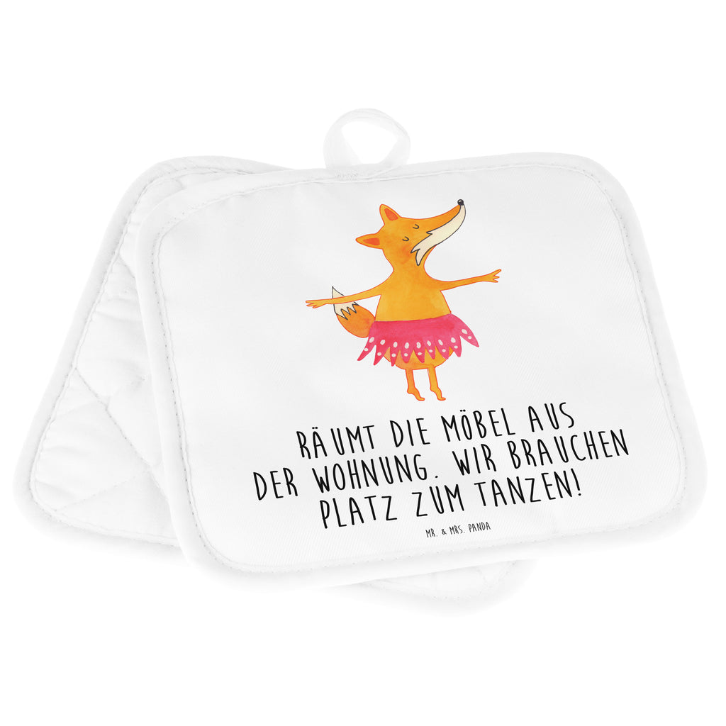 2er Set Topflappen  Fuchs Ballerina Topflappen, Topfuntersetzer, Ofenhandschuh, Topflappen Set, Topflappen lustig, Topflappen mit Spruch, Fuchs, Fuchs Spruch, Füchse, Füchsin, Ballerina, Ballett, Tänzerin, Tanzen, Party, Einladung, Geburtstag