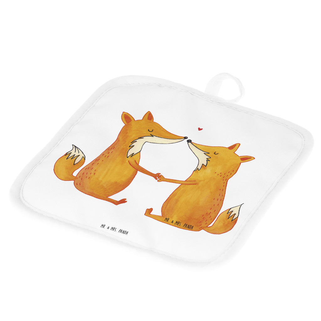 2er Set Topflappen  Füchse Liebe Topflappen, Topfuntersetzer, Ofenhandschuh, Topflappen Set, Topflappen lustig, Topflappen mit Spruch, Fuchs, Füchse, Fox, Liebe, Liebespaar, Paar, Partner, Freundin, Freund, Ehe, Verlobte, Ehemann, Ehefrau, Liebesbeweis