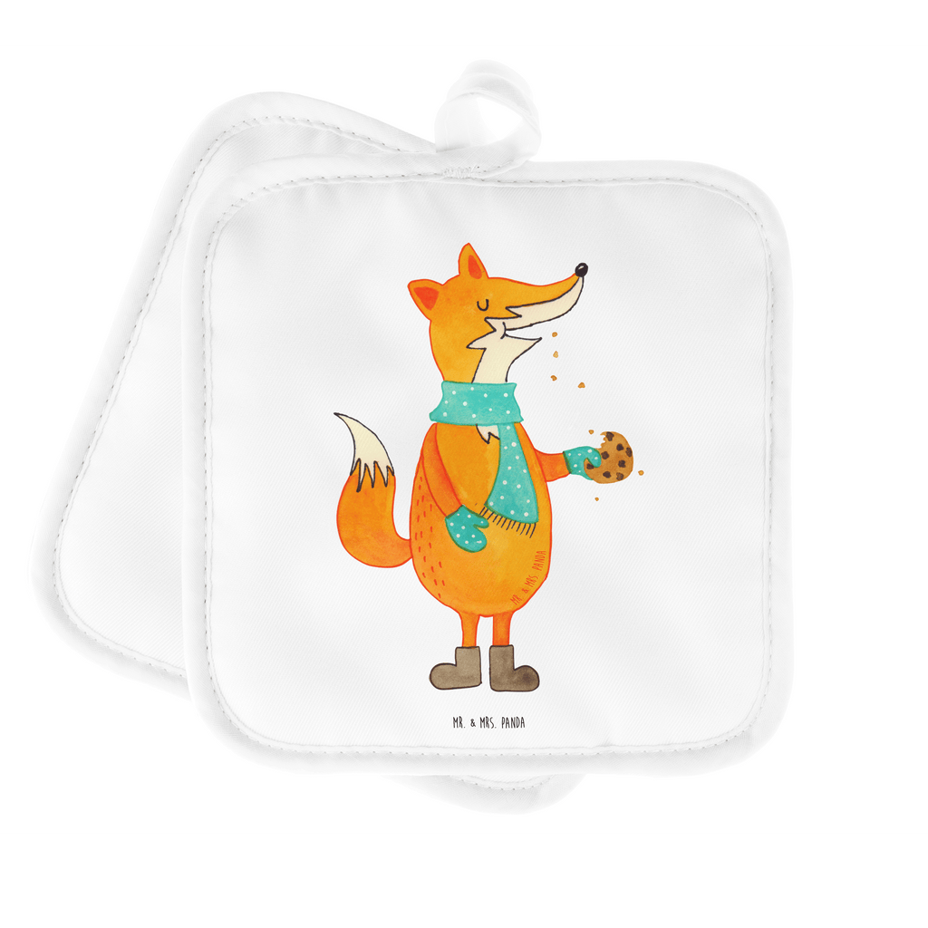 2er Set Topflappen  Fuchs Keks Topflappen, Topfuntersetzer, Ofenhandschuh, Topflappen Set, Topflappen lustig, Topflappen mit Spruch, Fuchs, Füchse, Backen Spruch, Kekse, Winter, Weihnachtszeit, Plätzchen, Liebe, Küche Deko