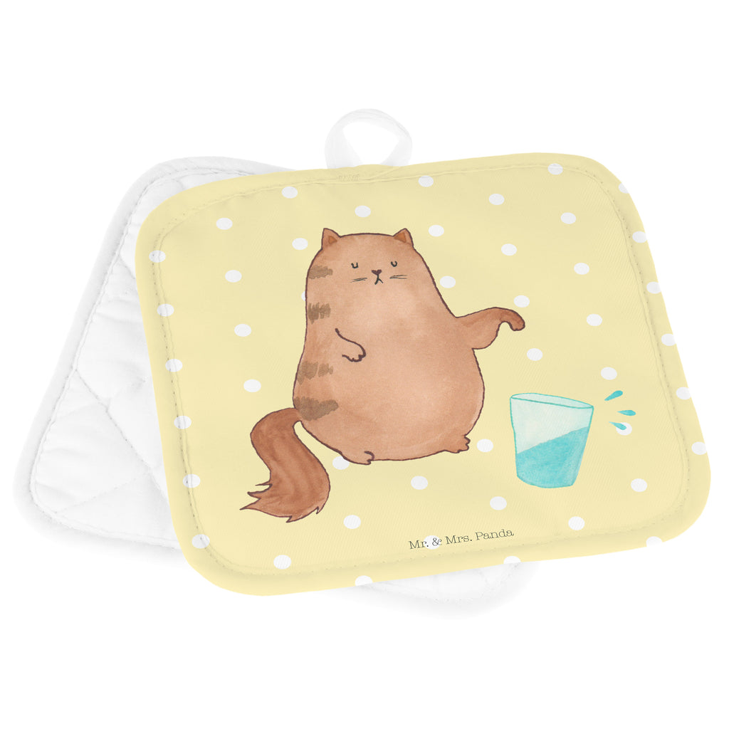 2er Set Topflappen  Katze Wasserglas Topflappen, Topfuntersetzer, Ofenhandschuh, Topflappen Set, Topflappen lustig, Topflappen mit Spruch, Katze, Katzenmotiv, Katzenfan, Katzendeko, Katzenfreund, Katzenliebhaber, Katzenprodukte, Katzenartikel, Katzenaccessoires, Katzensouvenirs, Katzenliebhaberprodukte, Katzenmotive, Katzen, Kater, Mietze, Cat, Cats, Katzenhalter, Katzenbesitzerin, Haustier, Wasser, Glas