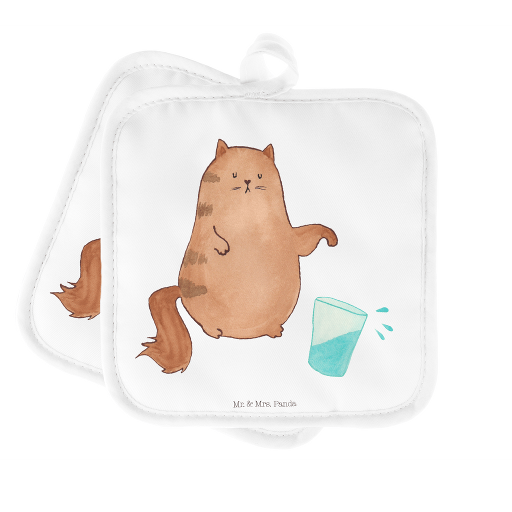 2er Set Topflappen  Katze Wasserglas Topflappen, Topfuntersetzer, Ofenhandschuh, Topflappen Set, Topflappen lustig, Topflappen mit Spruch, Katze, Katzenmotiv, Katzenfan, Katzendeko, Katzenfreund, Katzenliebhaber, Katzenprodukte, Katzenartikel, Katzenaccessoires, Katzensouvenirs, Katzenliebhaberprodukte, Katzenmotive, Katzen, Kater, Mietze, Cat, Cats, Katzenhalter, Katzenbesitzerin, Haustier, Wasser, Glas