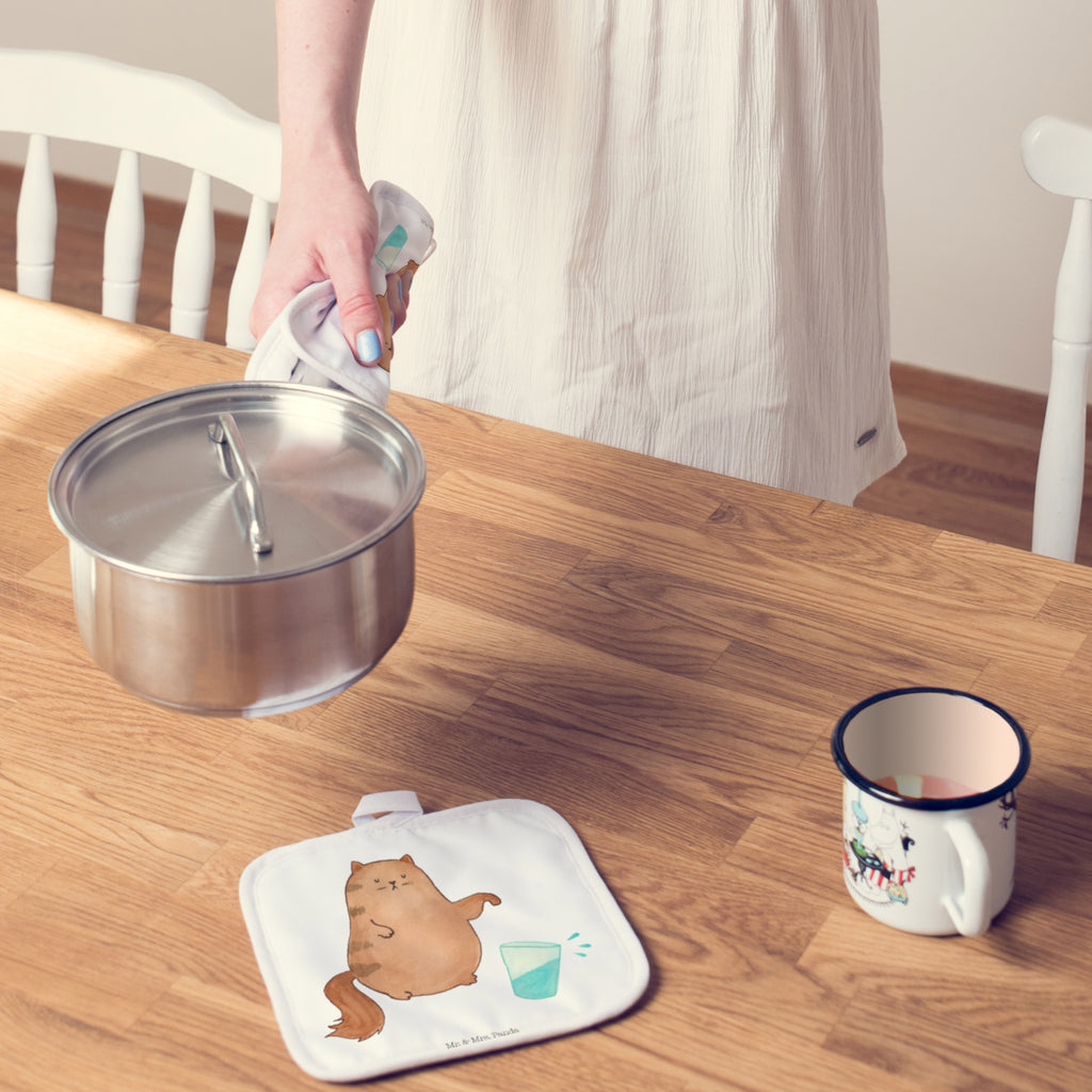 2er Set Topflappen  Katze Wasserglas Topflappen, Topfuntersetzer, Ofenhandschuh, Topflappen Set, Topflappen lustig, Topflappen mit Spruch, Katze, Katzenmotiv, Katzenfan, Katzendeko, Katzenfreund, Katzenliebhaber, Katzenprodukte, Katzenartikel, Katzenaccessoires, Katzensouvenirs, Katzenliebhaberprodukte, Katzenmotive, Katzen, Kater, Mietze, Cat, Cats, Katzenhalter, Katzenbesitzerin, Haustier, Wasser, Glas