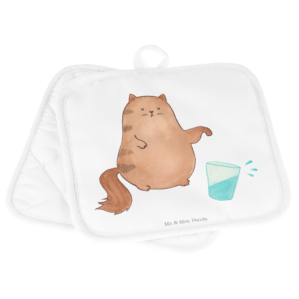2er Set Topflappen  Katze Wasserglas Topflappen, Topfuntersetzer, Ofenhandschuh, Topflappen Set, Topflappen lustig, Topflappen mit Spruch, Katze, Katzenmotiv, Katzenfan, Katzendeko, Katzenfreund, Katzenliebhaber, Katzenprodukte, Katzenartikel, Katzenaccessoires, Katzensouvenirs, Katzenliebhaberprodukte, Katzenmotive, Katzen, Kater, Mietze, Cat, Cats, Katzenhalter, Katzenbesitzerin, Haustier, Wasser, Glas
