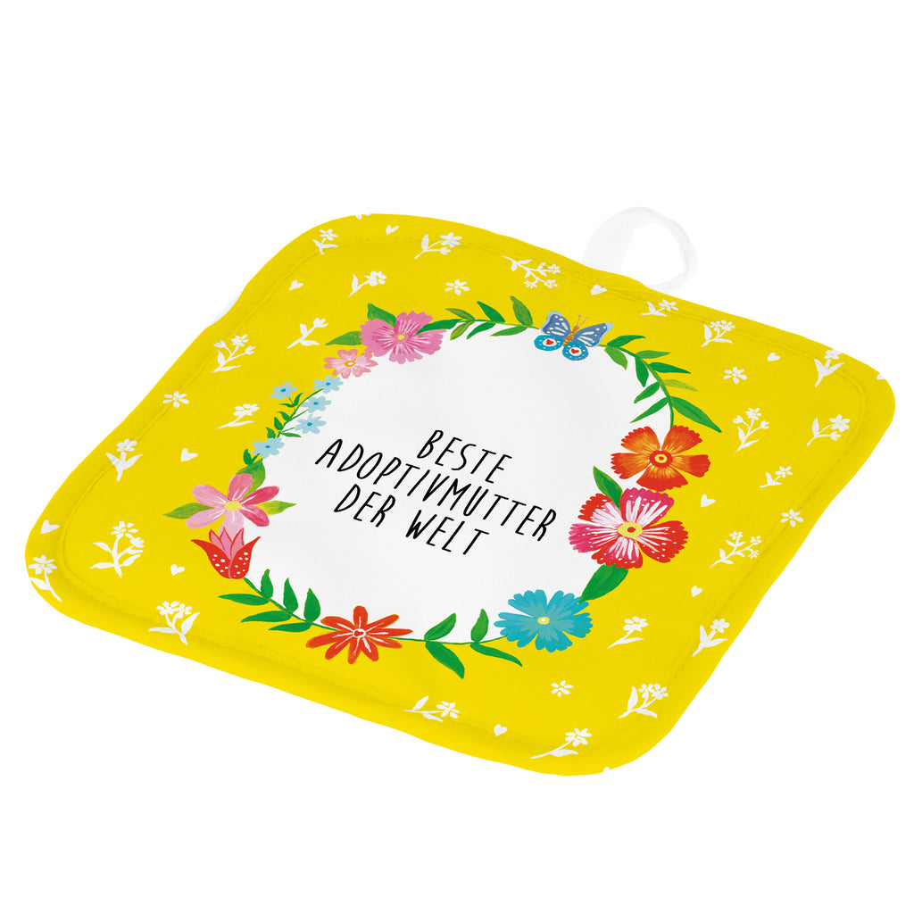 2er Set Topflappen  Design Frame Happy Girls Adoptivmutter Topflappen, Topfuntersetzer, Ofenhandschuh, Topflappen Set, Topflappen lustig, Topflappen mit Spruch, Geschenk
