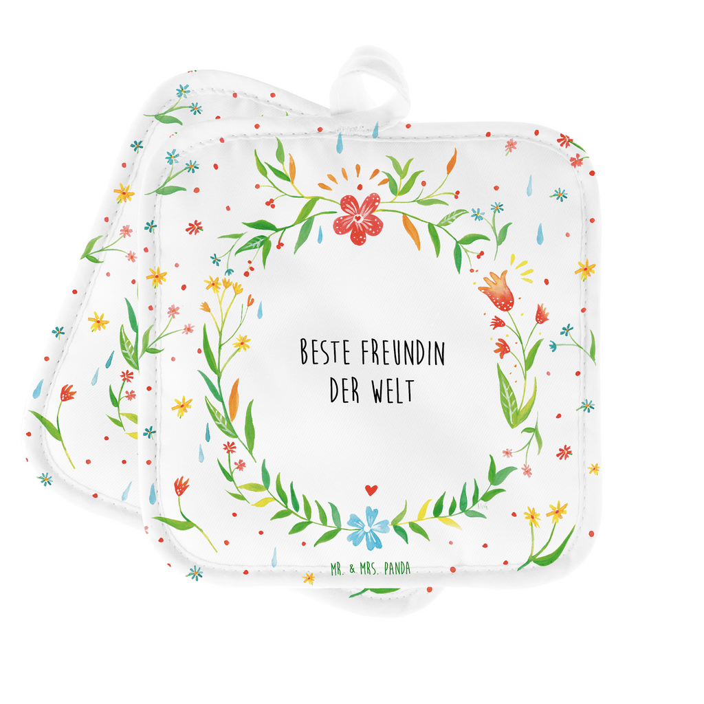 2er Set Topflappen  Design Frame Barfuß Wiese Freundin Geschenk Topflappen, Topfuntersetzer, Ofenhandschuh, Topflappen Set, Topflappen lustig, Topflappen mit Spruch Freundin, beste Freundin, Ehefrau, Frau, bae, bff, Freundinnen, Jahrestag, Freundschaft. Liebste, beste, Spruch 