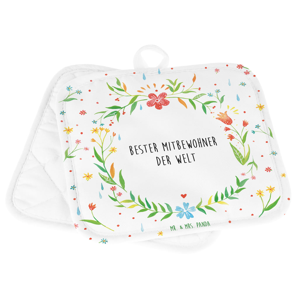 2er Set Topflappen  Design Frame Barfuß Wiese Mitbewohner Geschenk Topflappen, Topfuntersetzer, Ofenhandschuh, Topflappen Set, Topflappen lustig, Topflappen mit Spruch Mitbewohner, WG, Zimmernachbar, Wohngemeinschaft, WG-Bewohner, Zimmerkollege, Zimmergenosse, Stubenkamerad 