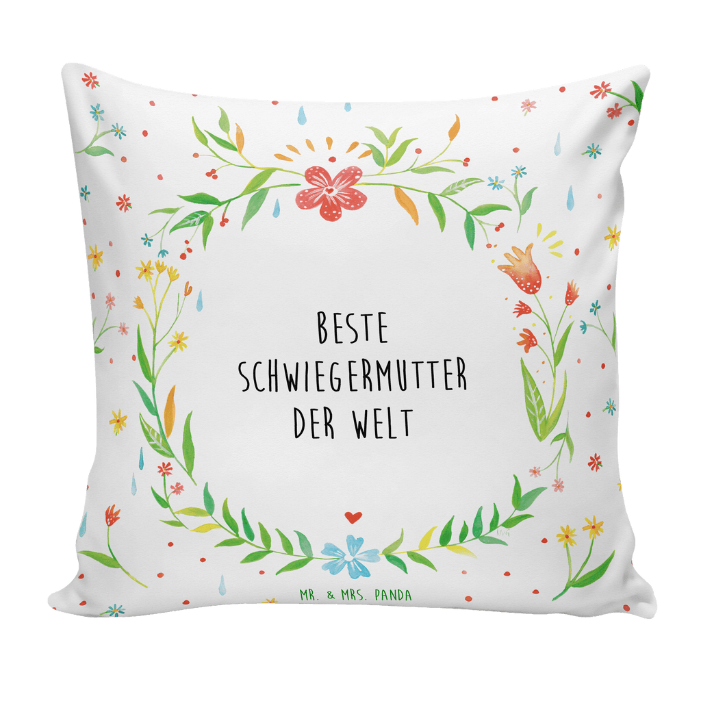 40x40 Kissen Design Frame Barfuß Wiese Schwiegermutter Geschenk Kissenhülle, Kopfkissen, Sofakissen, Dekokissen, Motivkissen Schwiegermutter, Schwiegermama, Schwiegereltern, Mama, Mutter, Mutter des Ehepartners, angeheiratet, Dankeschön 