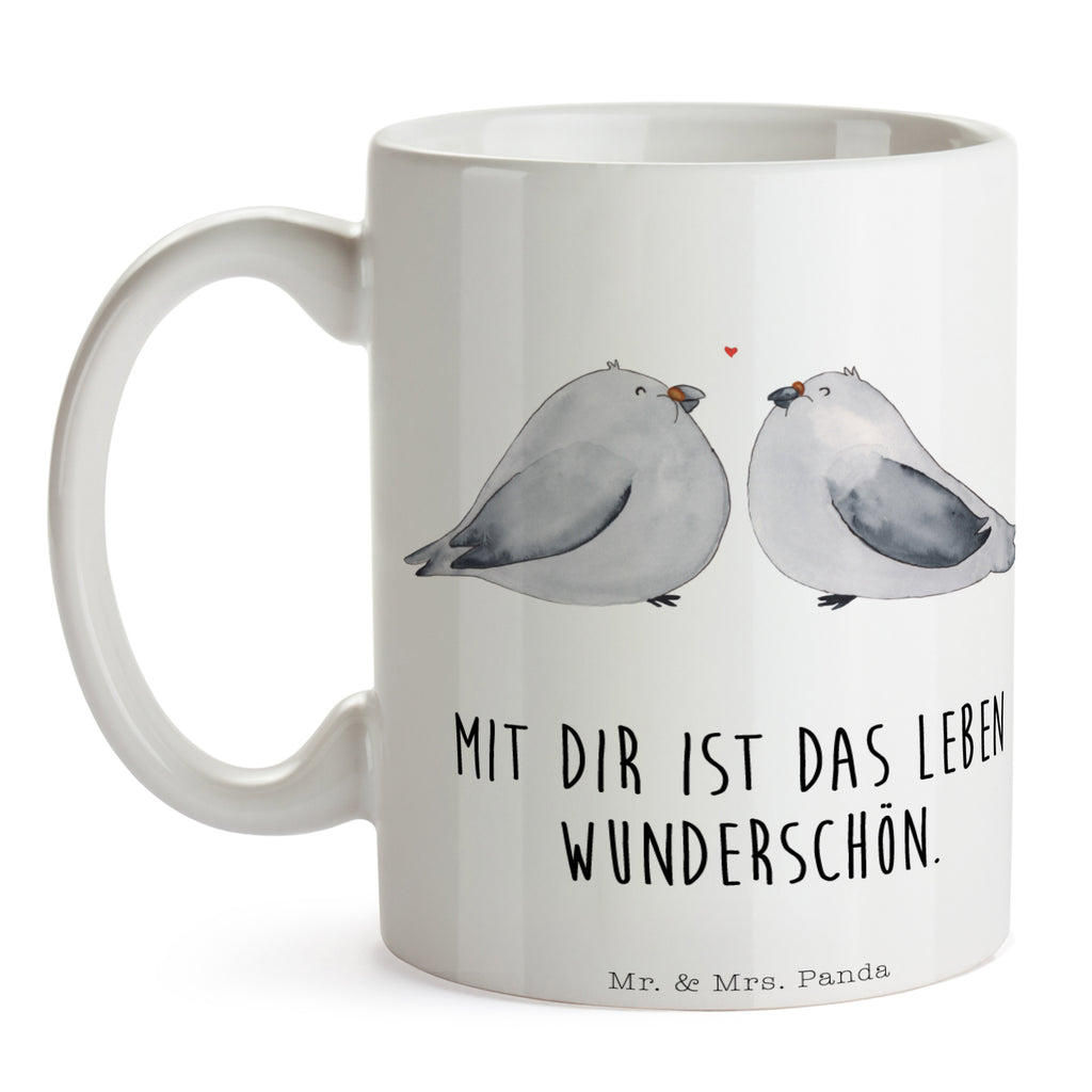 Tasse Turteltauben Liebe Turteltauben, Turteltäubchen, Tauben, Liebe, Verliebt, Verlobt, Verheiratet, Partner, Freund, Freundin, Geschenk Freundin, Geschenk Freund, Liebesbeweis, Jahrestag, Hochzeitstag, Verlobung, Geschenk Hochzeit Becher, Kaffeetasse, Kaffeebecher, Tee, Frühstück, Büro  Liebe,  Partner, Freund, Freundin, Ehemann, Ehefrau, Heiraten, Verlobung, Heiratsantrag, Liebesgeschenk, Jahrestag, Hocheitstag