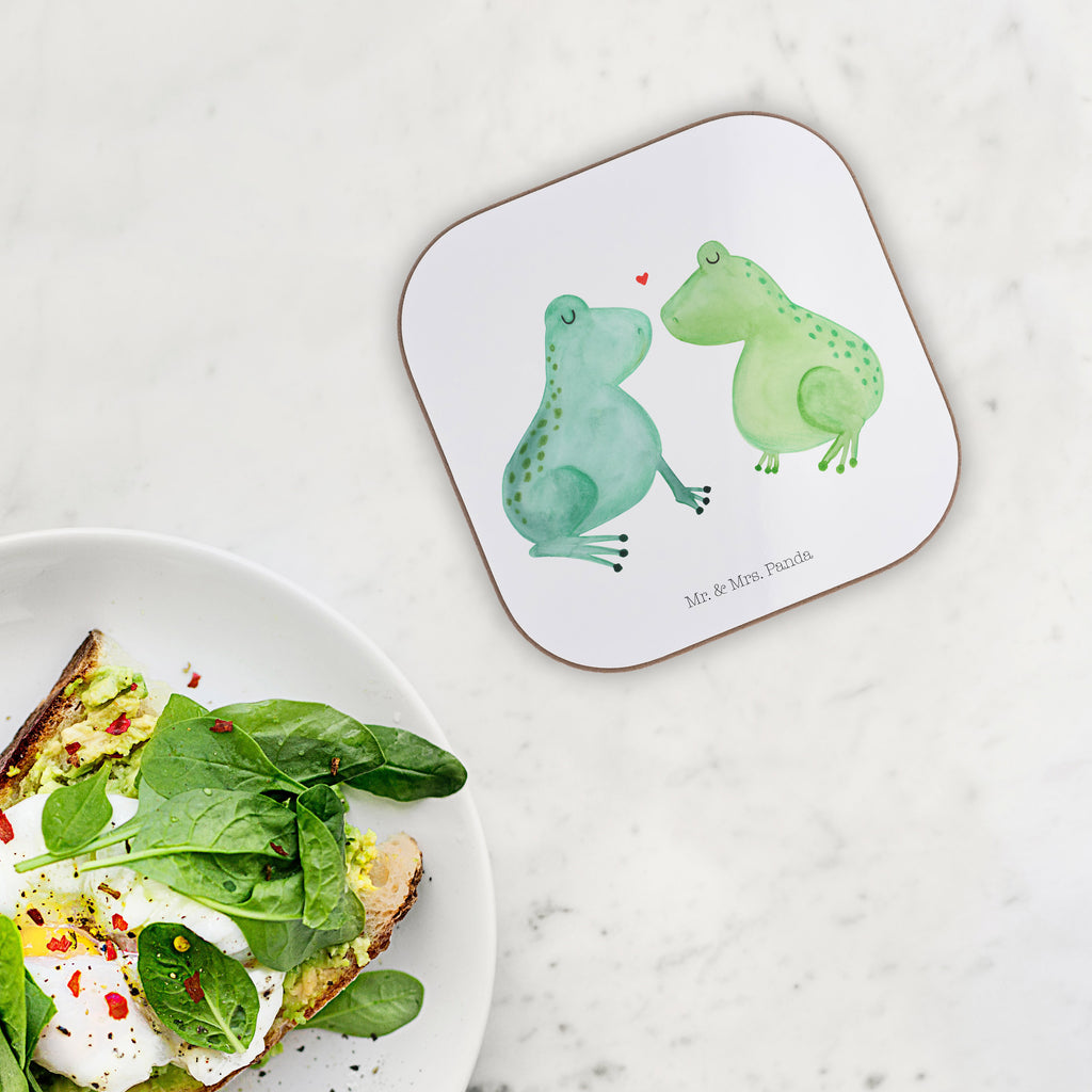 Quadratische Untersetzer Frosch Liebe Bierdeckel, Glasuntersetzer, Untersetzer Gläser, Getränkeuntersetzer, Liebe, Partner, Freund, Freundin, Ehemann, Ehefrau, Heiraten, Verlobung, Heiratsantrag, Liebesgeschenk, Jahrestag, Hocheitstag, Verliebt, Verlobt, Verheiratet, Geschenk Freundin, Geschenk Freund, Liebesbeweis, Hochzeitstag, Geschenk Hochzeit, Frosch, Frösche, Froschkönig, Fröschchen