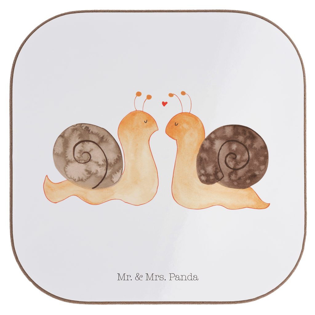 Quadratische Untersetzer Schnecken Liebe Bierdeckel, Glasuntersetzer, Untersetzer Gläser, Getränkeuntersetzer, Liebe, Partner, Freund, Freundin, Ehemann, Ehefrau, Heiraten, Verlobung, Heiratsantrag, Liebesgeschenk, Jahrestag, Hocheitstag
