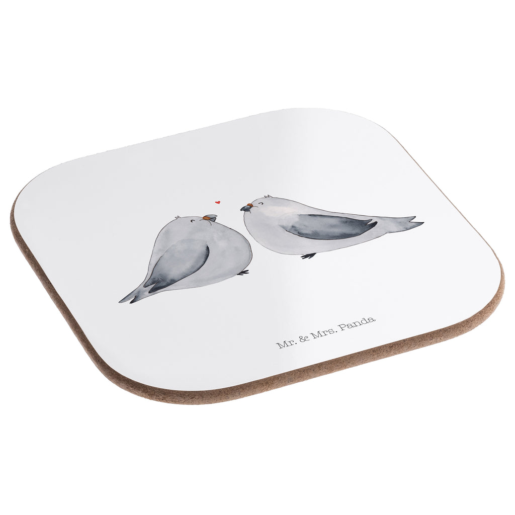 Quadratische Untersetzer Turteltauben Liebe Bierdeckel, Glasuntersetzer, Untersetzer Gläser, Getränkeuntersetzer, Liebe, Partner, Freund, Freundin, Ehemann, Ehefrau, Heiraten, Verlobung, Heiratsantrag, Liebesgeschenk, Jahrestag, Hocheitstag, Turteltauben, Turteltäubchen, Tauben, Verliebt, Verlobt, Verheiratet, Geschenk Freundin, Geschenk Freund, Liebesbeweis, Hochzeitstag, Geschenk Hochzeit