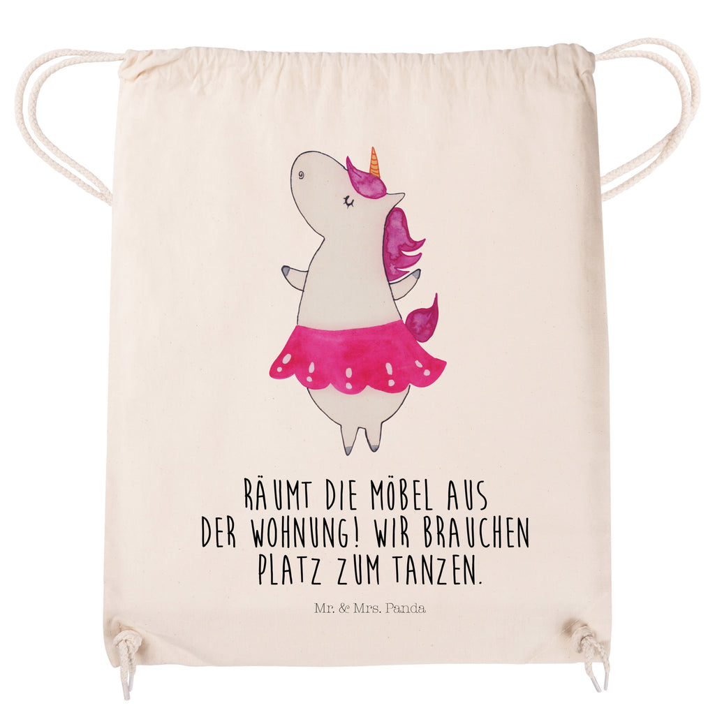 Sportbeutel Einhorn Ballerina Turnbeutel, Beutel, Sporttasche, Tasche, Stoffbeutel, Einhorn, Einhörner, Einhorn Deko, Pegasus, Unicorn, Tanzen, Ballerina, Party, Wohnung, Spaß, Feiern, Geburtstag, Tänzerin, Lebenslust, Lebensfreude