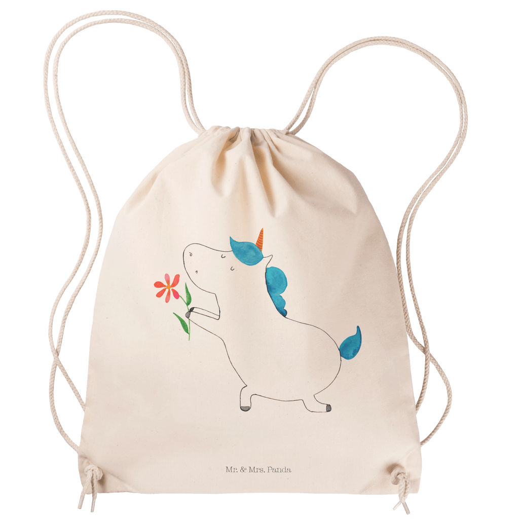 Sportbeutel Einhorn Blume Turnbeutel, Beutel, Sporttasche, Tasche, Stoffbeutel, Einhorn, Einhörner, Einhorn Deko, Pegasus, Unicorn, Liebe, Liebesbeweis, Antrag, Heiratsantrag, Verlobung, Ehepaar, Pärchen, Partner, Freund, Freundin, Ehe, heiraten