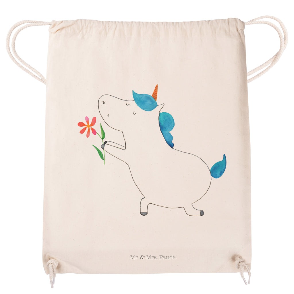 Sportbeutel Einhorn Blume Turnbeutel, Beutel, Sporttasche, Tasche, Stoffbeutel, Einhorn, Einhörner, Einhorn Deko, Pegasus, Unicorn, Liebe, Liebesbeweis, Antrag, Heiratsantrag, Verlobung, Ehepaar, Pärchen, Partner, Freund, Freundin, Ehe, heiraten