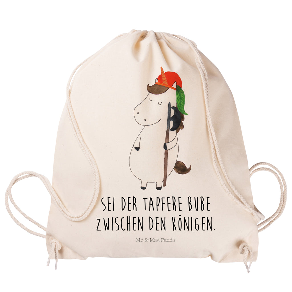 Sportbeutel Einhorn Bube Turnbeutel, Beutel, Sporttasche, Tasche, Stoffbeutel, Einhorn, Einhörner, Einhorn Deko, Pegasus, Unicorn, Bube, Mittelalter