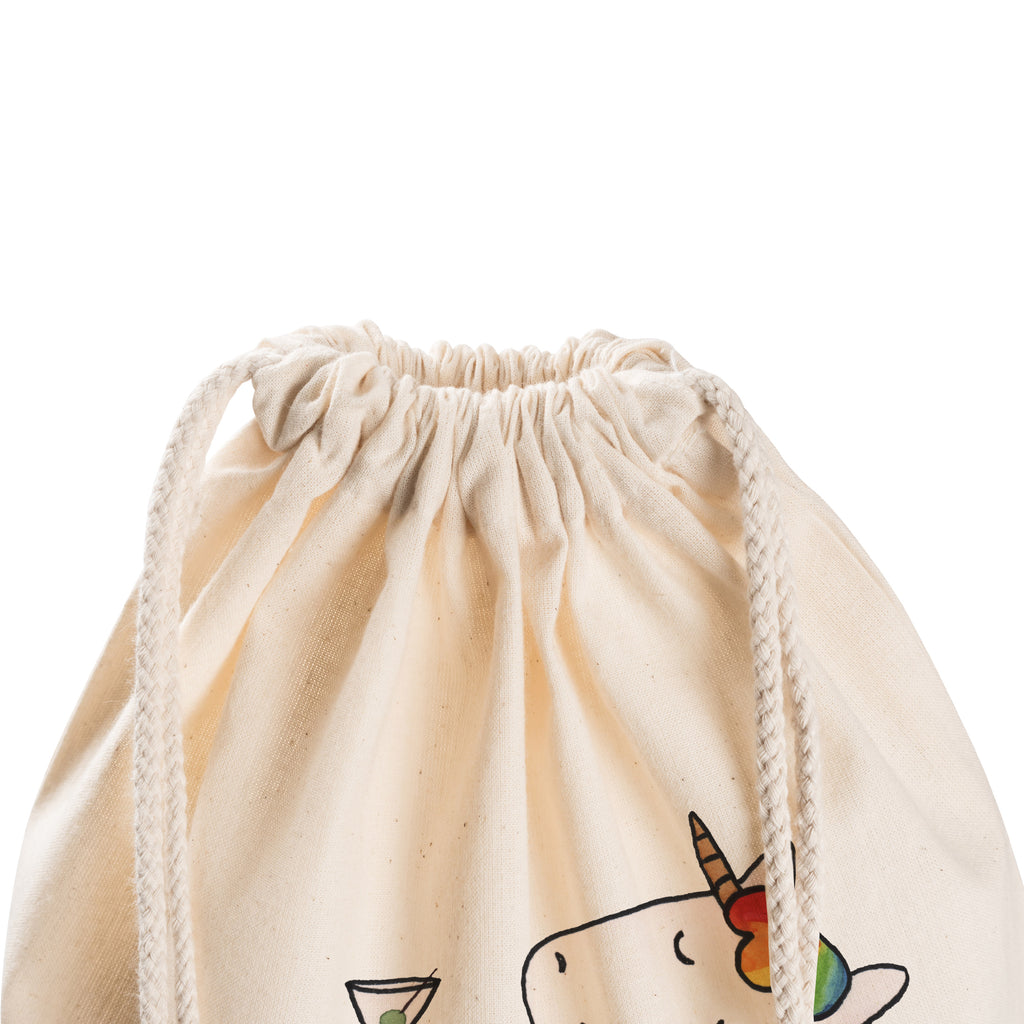 Sportbeutel Einhorn Cocktail Turnbeutel, Beutel, Sporttasche, Tasche, Stoffbeutel, Einhorn, Einhörner, Einhorn Deko, Pegasus, Unicorn, Party, Spaß, Feiern, Caipirinha, Rum, Cuba Libre, Sekt, Freundin, Geburtstag, lustig, witzig, Spruch, Glitzer
