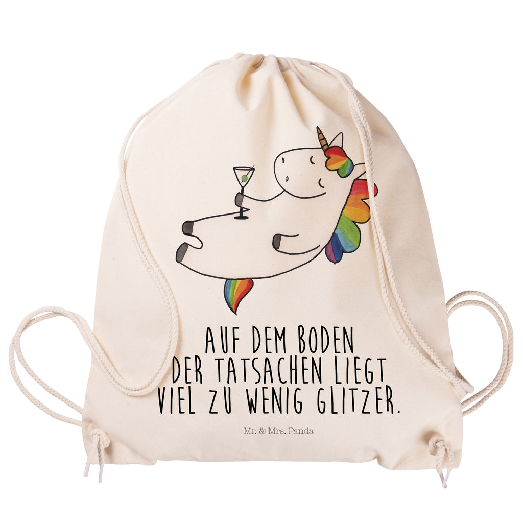 Sportbeutel Einhorn Cocktail Turnbeutel, Beutel, Sporttasche, Tasche, Stoffbeutel, Einhorn, Einhörner, Einhorn Deko, Pegasus, Unicorn, Party, Spaß, Feiern, Caipirinha, Rum, Cuba Libre, Sekt, Freundin, Geburtstag, lustig, witzig, Spruch, Glitzer