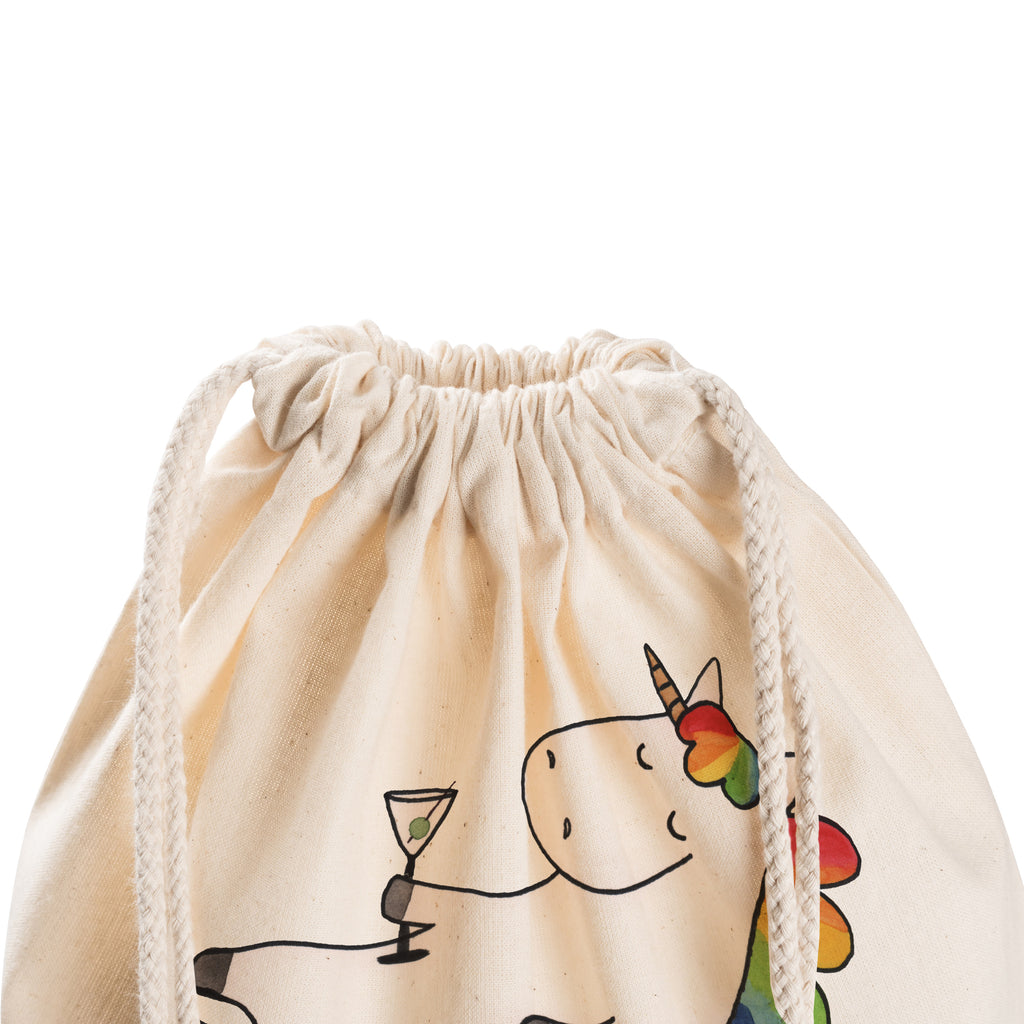 Sportbeutel Einhorn Cocktail Turnbeutel, Beutel, Sporttasche, Tasche, Stoffbeutel, Einhorn, Einhörner, Einhorn Deko, Pegasus, Unicorn, Party, Spaß, Feiern, Caipirinha, Rum, Cuba Libre, Sekt, Freundin, Geburtstag, lustig, witzig, Spruch, Glitzer