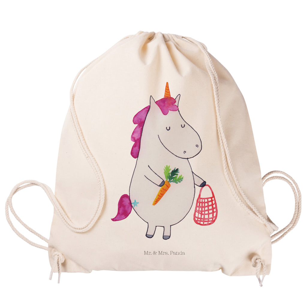 Sportbeutel Einhorn Gemüse Turnbeutel, Beutel, Sporttasche, Tasche, Stoffbeutel, Einhorn, Einhörner, Einhorn Deko, Pegasus, Unicorn, Biomarkt, Bio, Gemüse, Wochenmarkt