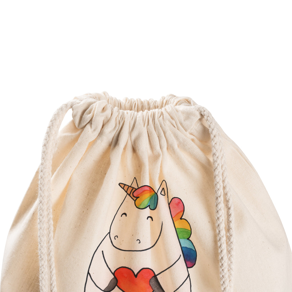 Sportbeutel Einhorn Herz Turnbeutel, Beutel, Sporttasche, Tasche, Stoffbeutel, Einhorn, Einhörner, Einhorn Deko, Pegasus, Unicorn, Herz, schlimm, böse, witzig, lustig, Freundin, anders, bunt