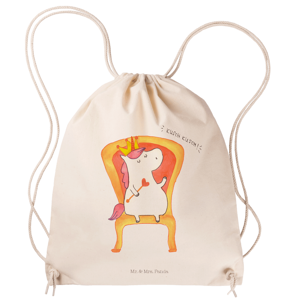 Sportbeutel Einhorn König Turnbeutel, Beutel, Sporttasche, Tasche, Stoffbeutel, Einhorn, Einhörner, Einhorn Deko, Pegasus, Unicorn, König, Präsident, Bundeskanzler, Herrscher, Kaiser, Prinzessin, Krone