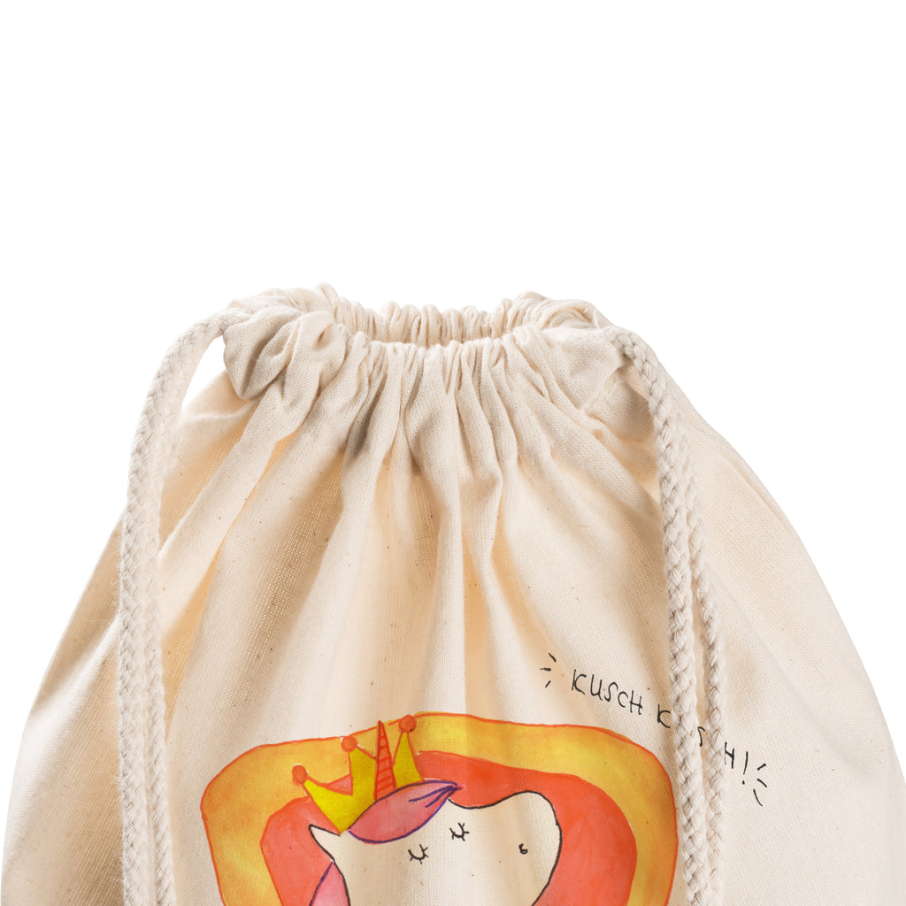 Sportbeutel Einhorn König Turnbeutel, Beutel, Sporttasche, Tasche, Stoffbeutel, Einhorn, Einhörner, Einhorn Deko, Pegasus, Unicorn, König, Präsident, Bundeskanzler, Herrscher, Kaiser, Prinzessin, Krone