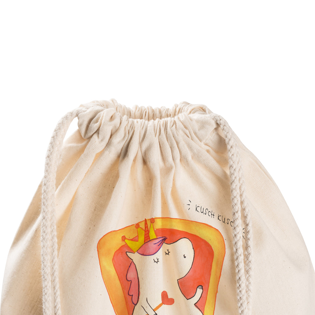 Sportbeutel Einhorn König Turnbeutel, Beutel, Sporttasche, Tasche, Stoffbeutel, Einhorn, Einhörner, Einhorn Deko, Pegasus, Unicorn, König, Präsident, Bundeskanzler, Herrscher, Kaiser, Prinzessin, Krone