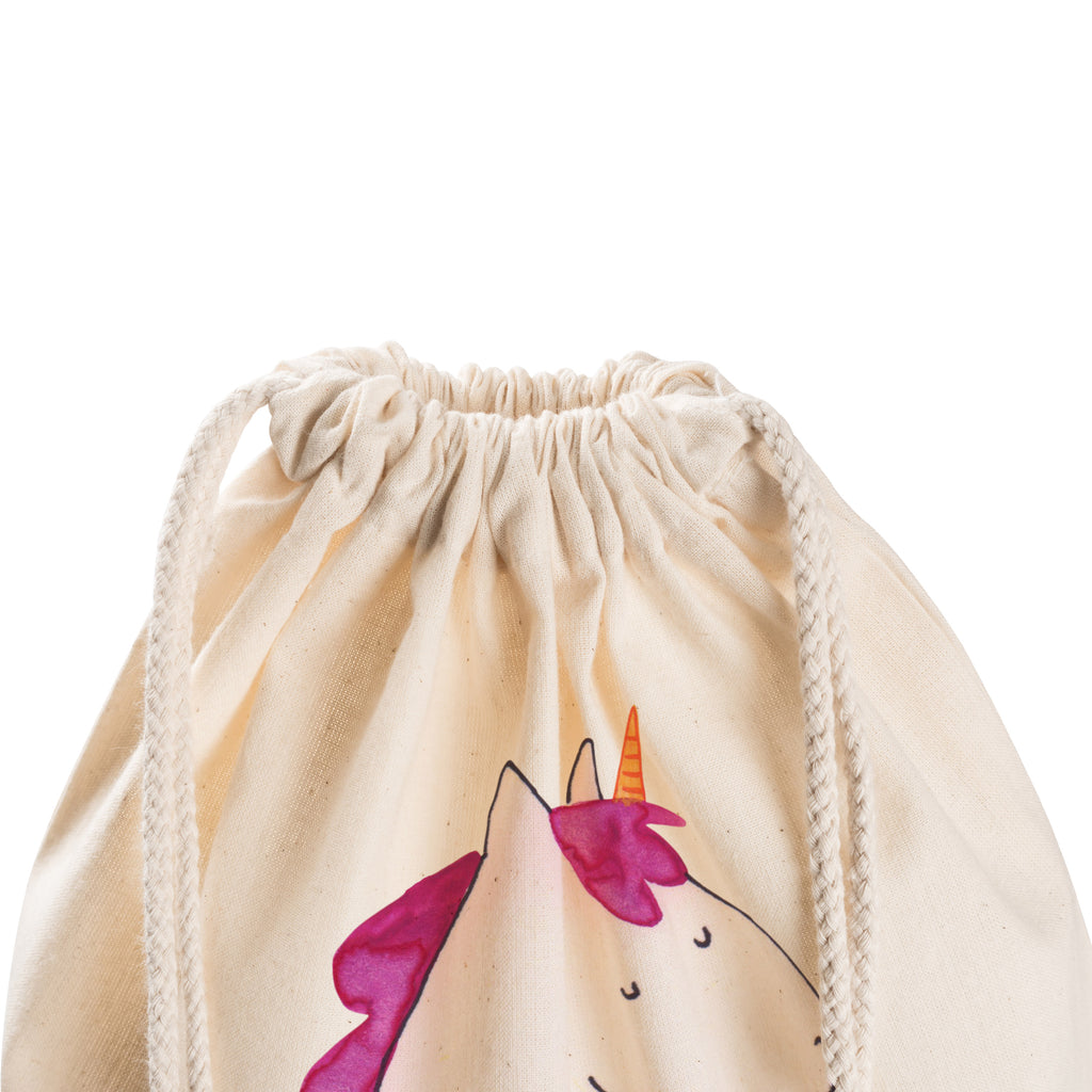 Sportbeutel Einhorn Künstler Turnbeutel, Beutel, Sporttasche, Tasche, Stoffbeutel, Einhorn, Einhörner, Einhorn Deko, Pegasus, Unicorn, Englisch, Künstler, Artist, Malen, Zeichnen, Welt, Farbe, Stift, Pinsel, Geschenk, Maler