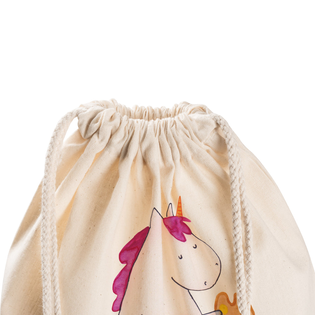 Sportbeutel Einhorn Künstler Turnbeutel, Beutel, Sporttasche, Tasche, Stoffbeutel, Einhorn, Einhörner, Einhorn Deko, Pegasus, Unicorn, Englisch, Künstler, Artist, Malen, Zeichnen, Welt, Farbe, Stift, Pinsel, Geschenk, Maler