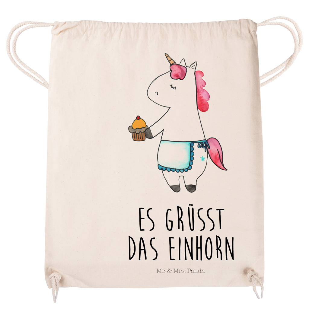 Sportbeutel Einhorn Muffin Turnbeutel, Beutel, Sporttasche, Tasche, Stoffbeutel, Einhorn, Einhörner, Einhorn Deko, Pegasus, Unicorn, Geburtstag, Backen, Muffin, Kekse, Geburtstagsgrüße, Glückwünsche, Liebesgrüße, Grüße