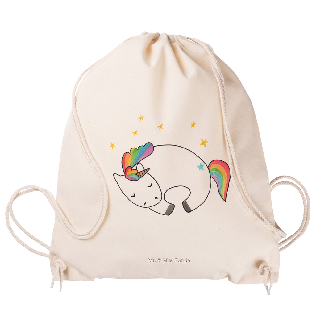 Sportbeutel Einhorn Nacht Turnbeutel, Beutel, Sporttasche, Tasche, Stoffbeutel, Einhorn, Einhörner, Einhorn Deko, Pegasus, Unicorn, Träume, Traum, unicorn, Realität, Menschen, Geschenk, Ruhe, Freundin