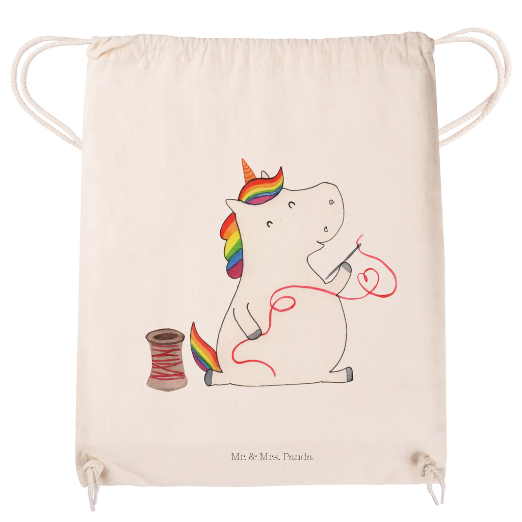 Sportbeutel Einhorn Näherin Turnbeutel, Beutel, Sporttasche, Tasche, Stoffbeutel, Einhorn, Einhörner, Einhorn Deko, Pegasus, Unicorn, Näherin, nähen, Mädchen, Freundin, Häkeln, Stricken, basteln, Nähzimmer