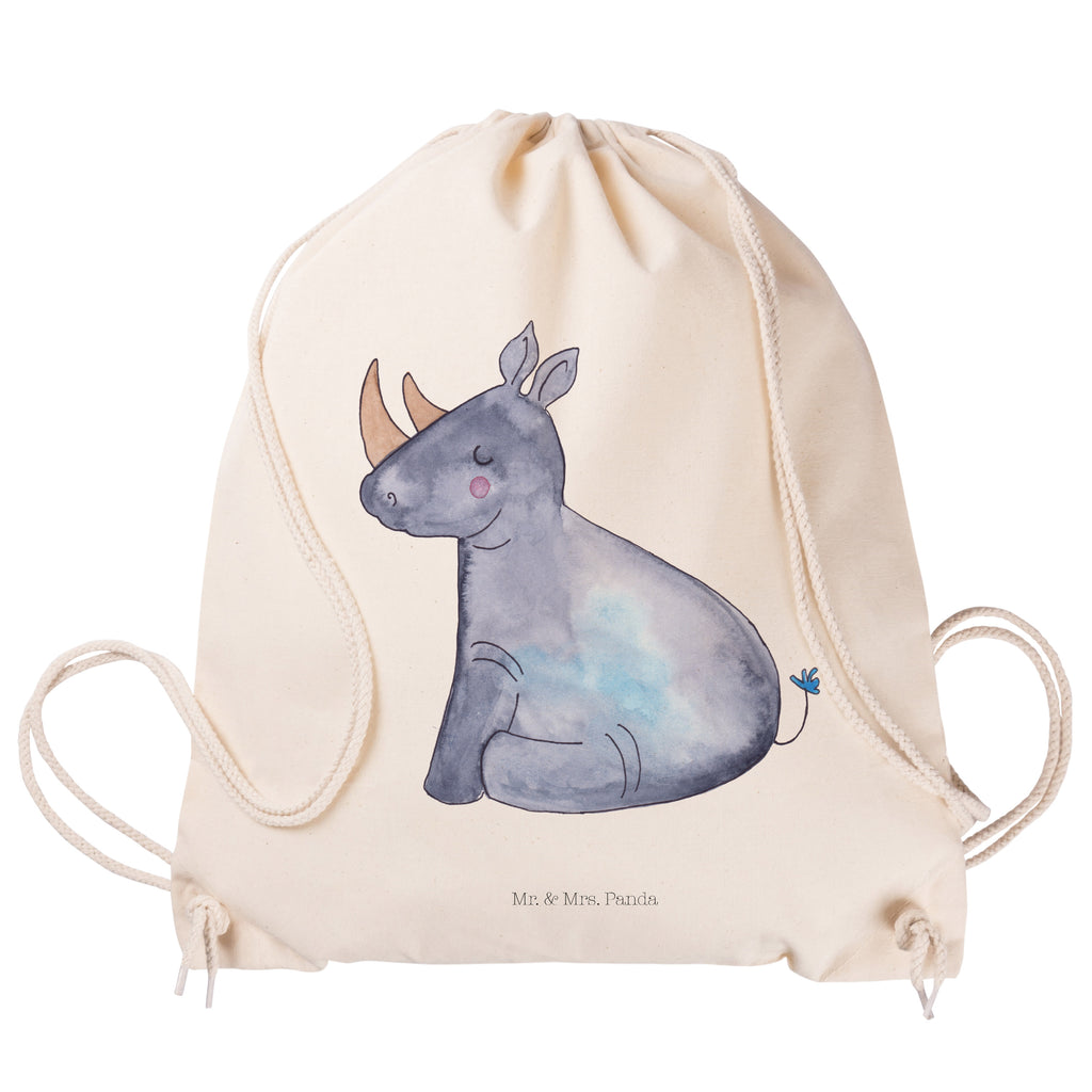 Sportbeutel Einhorn Nashorn Turnbeutel, Beutel, Sporttasche, Tasche, Stoffbeutel, Einhorn, Einhörner, Einhorn Deko, Pegasus, Unicorn, Regenbogen, witzig, lustig, Zoo, Glitzer, Einhornpower, Erwachsenwerden, Nashorn, Nashörner