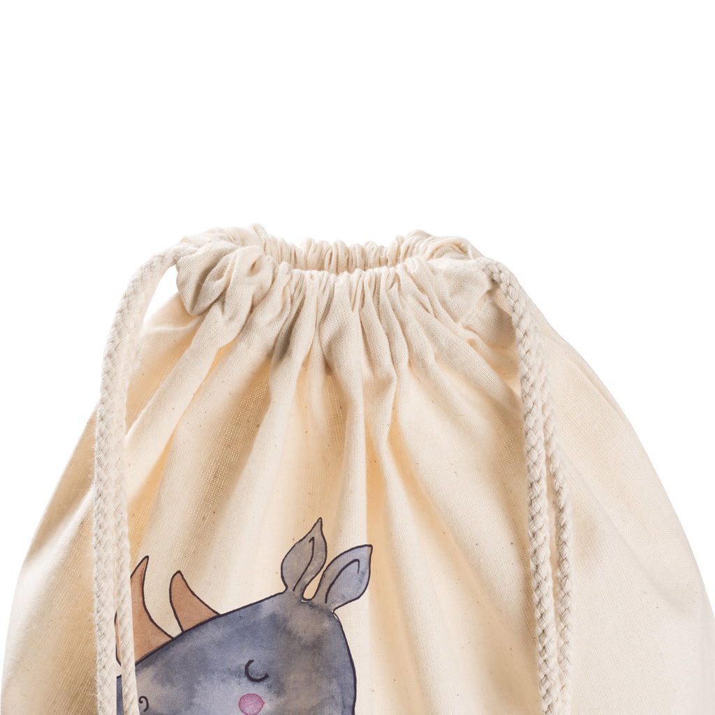 Sportbeutel Einhorn Nashorn Turnbeutel, Beutel, Sporttasche, Tasche, Stoffbeutel, Einhorn, Einhörner, Einhorn Deko, Pegasus, Unicorn, Regenbogen, witzig, lustig, Zoo, Glitzer, Einhornpower, Erwachsenwerden, Nashorn, Nashörner