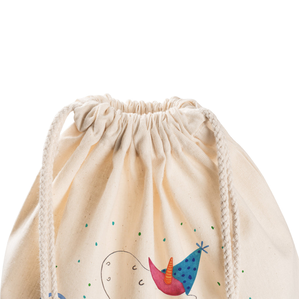 Sportbeutel Einhorn Party Turnbeutel, Beutel, Sporttasche, Tasche, Stoffbeutel, Einhorn, Einhörner, Einhorn Deko, Pegasus, Unicorn, Glitzer, Konfetti, Party, Geburtstag, Feier, Fest, Alkohol, Disco, Club