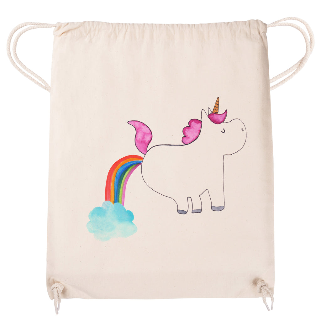 Sportbeutel Einhorn Pupsend Turnbeutel, Beutel, Sporttasche, Tasche, Stoffbeutel, Einhorn, Einhörner, Einhorn Deko, Pegasus, Unicorn, Pups, Regenbogen, Glitzer, Einhornpower, Erwachsenwerden, Spaß, lustig, Freundin