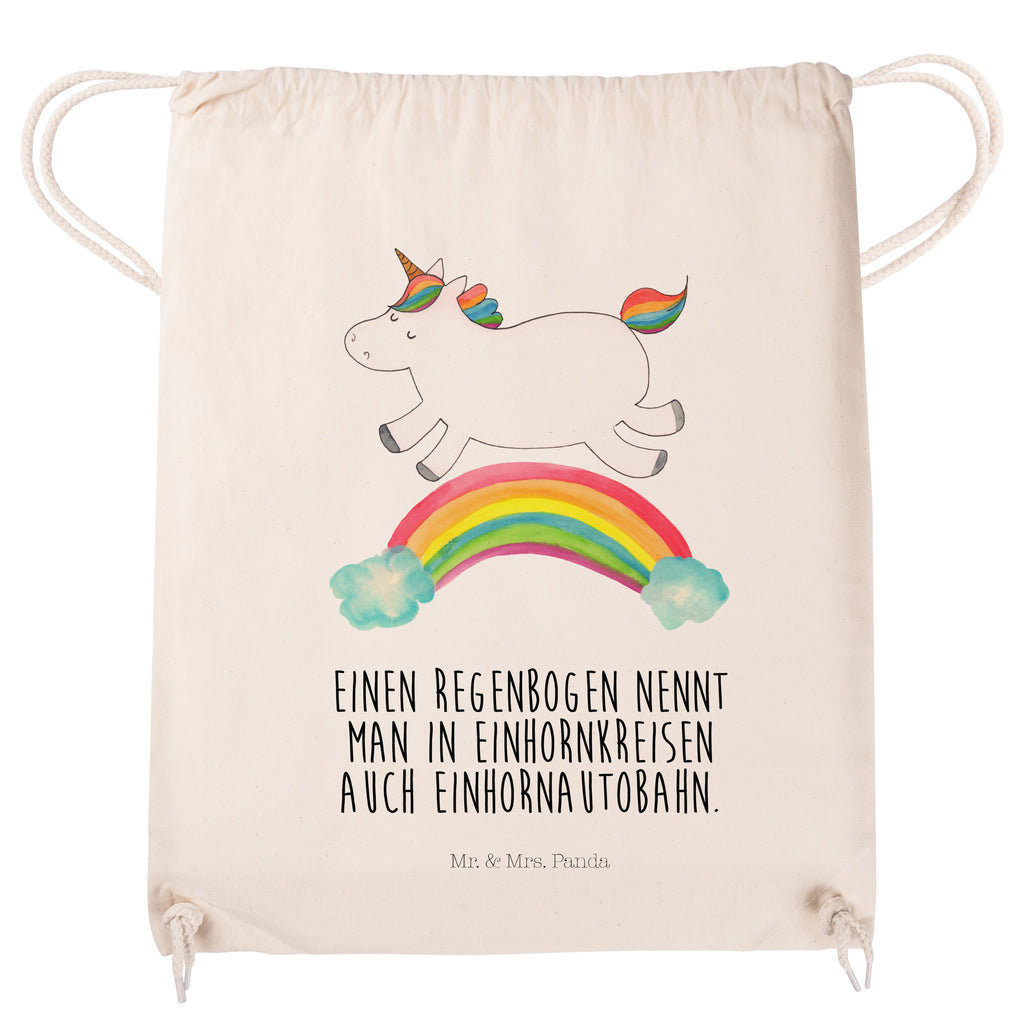Sportbeutel Einhorn Regenbogen Turnbeutel, Beutel, Sporttasche, Tasche, Stoffbeutel, Einhorn, Einhörner, Einhorn Deko, Pegasus, Unicorn, Regenbogen, Glitzer, Einhornpower, Erwachsenwerden, Einhornautobahn