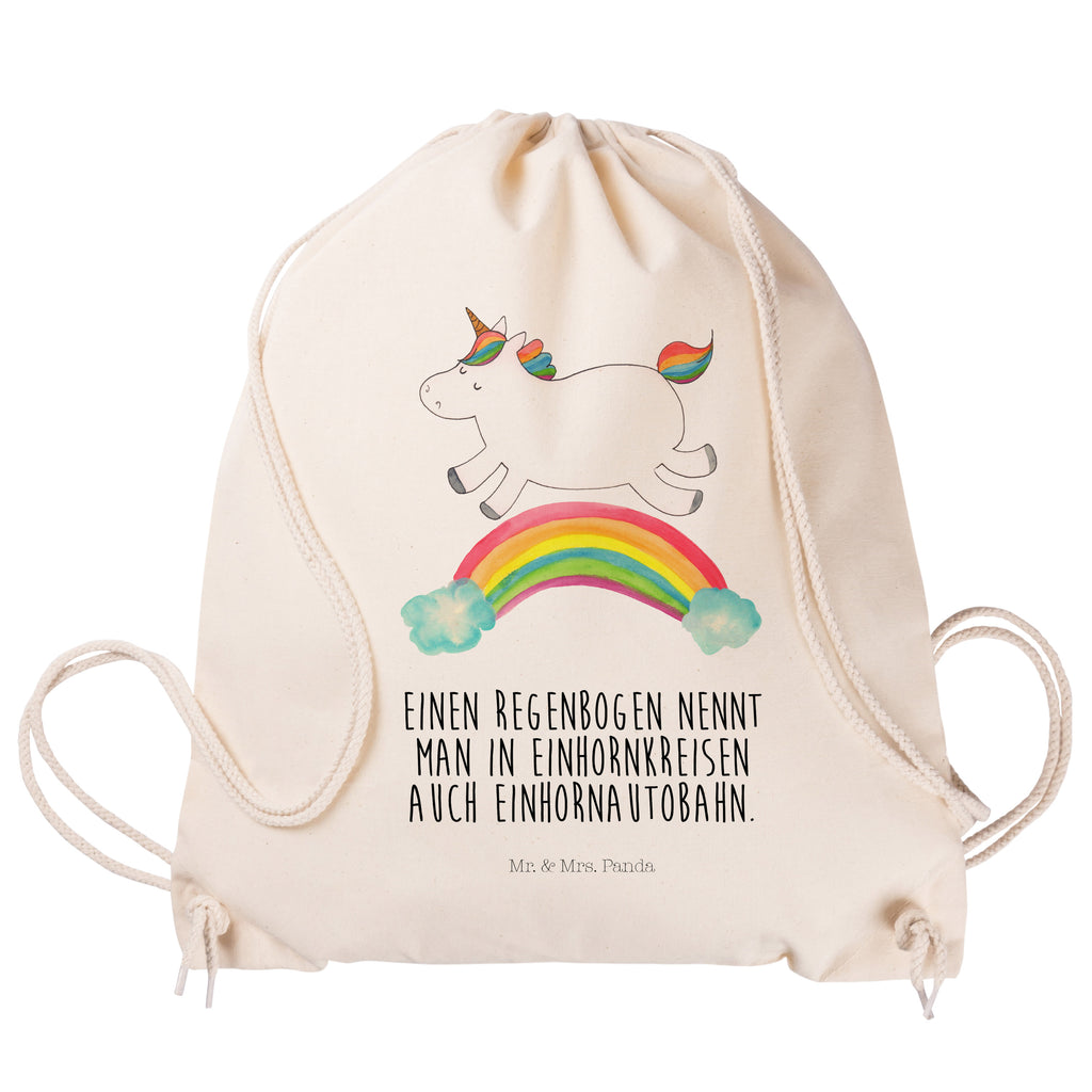 Sportbeutel Einhorn Regenbogen Turnbeutel, Beutel, Sporttasche, Tasche, Stoffbeutel, Einhorn, Einhörner, Einhorn Deko, Pegasus, Unicorn, Regenbogen, Glitzer, Einhornpower, Erwachsenwerden, Einhornautobahn