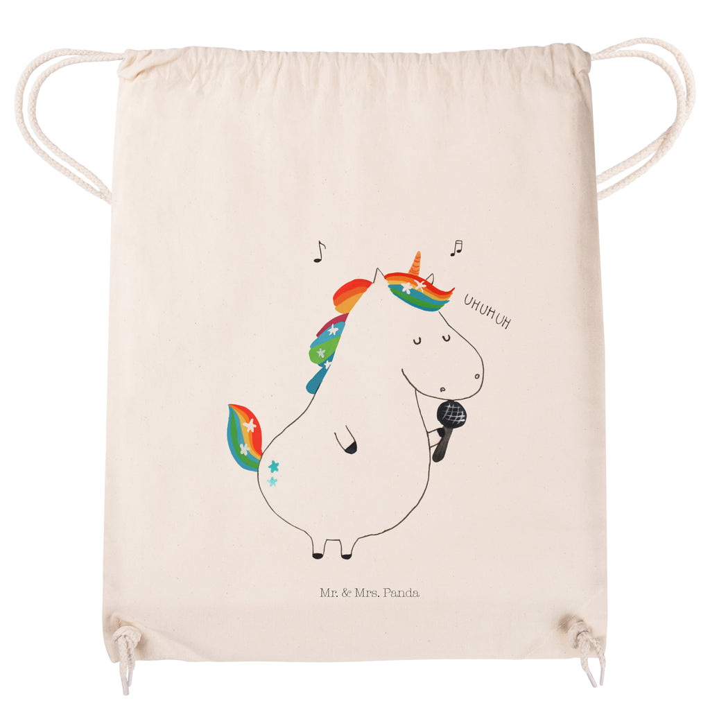 Sportbeutel Einhorn Sänger Turnbeutel, Beutel, Sporttasche, Tasche, Stoffbeutel, Einhorn, Einhörner, Einhorn Deko, Pegasus, Unicorn, Glitzer, Konfetti, Party, Geburtstag, Feier, Fest, Disco, Sängerin, Sänger, Freundin