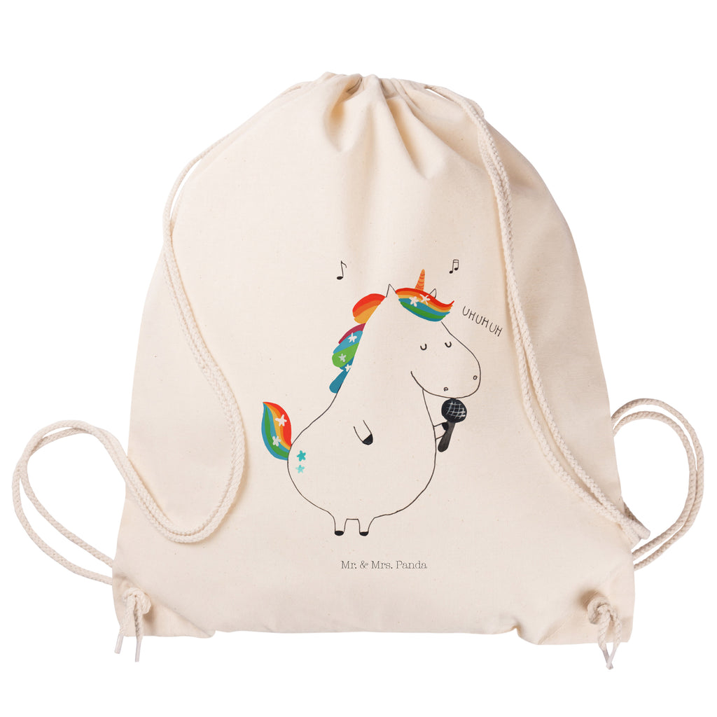 Sportbeutel Einhorn Sänger Turnbeutel, Beutel, Sporttasche, Tasche, Stoffbeutel, Einhorn, Einhörner, Einhorn Deko, Pegasus, Unicorn, Glitzer, Konfetti, Party, Geburtstag, Feier, Fest, Disco, Sängerin, Sänger, Freundin
