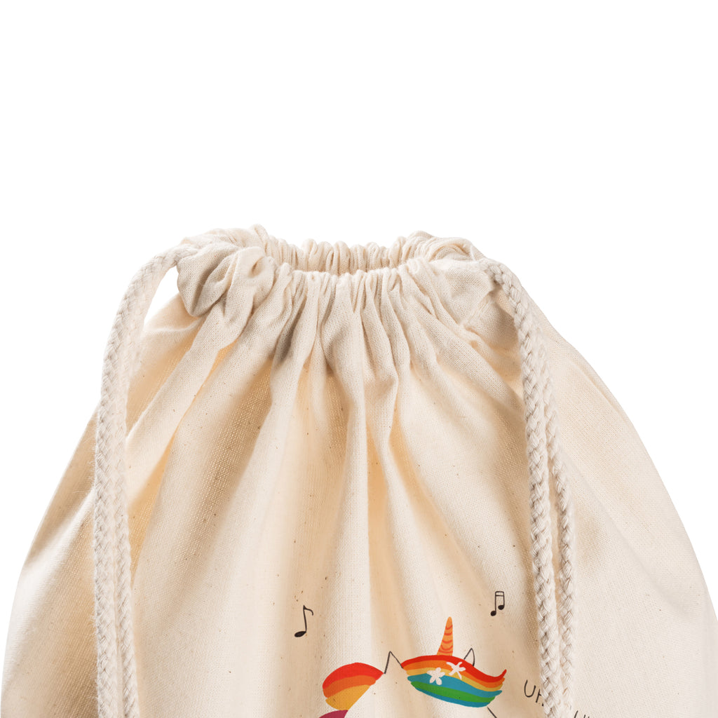 Sportbeutel Einhorn Sänger Turnbeutel, Beutel, Sporttasche, Tasche, Stoffbeutel, Einhorn, Einhörner, Einhorn Deko, Pegasus, Unicorn, Glitzer, Konfetti, Party, Geburtstag, Feier, Fest, Disco, Sängerin, Sänger, Freundin